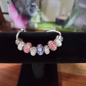 Beautiful Beaded Snake Chain Bracelet